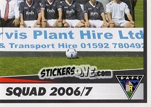 Sticker Team - Scottish Premier League 2006-2007 - Panini