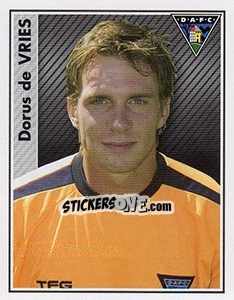Sticker Dorus de Vries - Scottish Premier League 2006-2007 - Panini