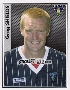 Sticker Greg Shields - Scottish Premier League 2006-2007 n. 118 - Panini