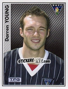 Sticker Darren Young - Scottish Premier League 2006-2007 n. 124 - Panini