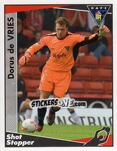 Sticker Dorus de Vries - Scottish Premier League 2006-2007 n. 136 - Panini