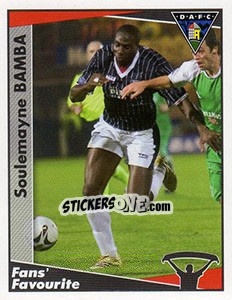 Figurina Soulemayne Bamba - Scottish Premier League 2006-2007 - Panini