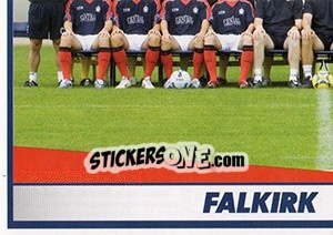 Figurina Team - Scottish Premier League 2006-2007 - Panini