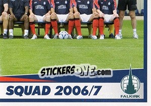 Figurina Team - Scottish Premier League 2006-2007 - Panini