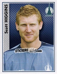 Cromo Scott Higgins - Scottish Premier League 2006-2007 - Panini