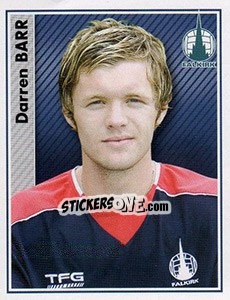 Sticker Darren Barr - Scottish Premier League 2006-2007 - Panini