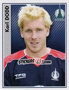 Sticker Karl Dodd - Scottish Premier League 2006-2007 n. 155 - Panini