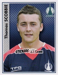 Sticker Thomas Scobbie - Scottish Premier League 2006-2007 n. 156 - Panini