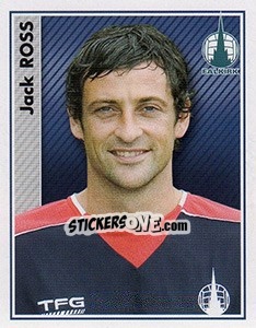 Sticker Jack Ross - Scottish Premier League 2006-2007 n. 158 - Panini