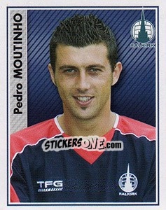 Sticker Pedro Moutinho - Scottish Premier League 2006-2007 n. 164 - Panini