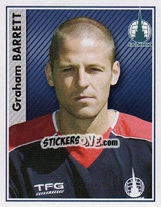 Cromo Graham Barrett - Scottish Premier League 2006-2007 - Panini