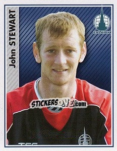 Sticker John Stewart - Scottish Premier League 2006-2007 n. 168 - Panini