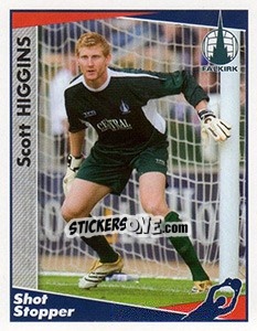 Sticker Scott Higgins - Scottish Premier League 2006-2007 n. 170 - Panini