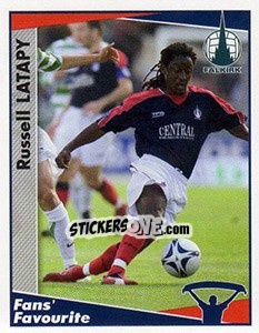 Sticker Russell Latapy - Scottish Premier League 2006-2007 - Panini