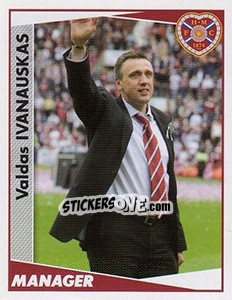 Cromo Valdas Ivanauskas - Scottish Premier League 2006-2007 - Panini