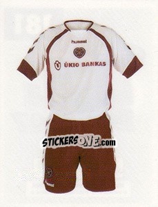 Sticker Away kit - Scottish Premier League 2006-2007 n. 181 - Panini