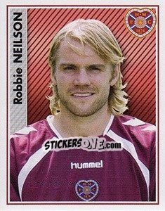 Sticker Robbie Neilson - Scottish Premier League 2006-2007 n. 186 - Panini