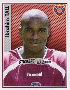 Sticker Ibrahim Tall - Scottish Premier League 2006-2007 n. 189 - Panini