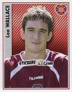 Figurina Lee Wallace - Scottish Premier League 2006-2007 n. 191 - Panini