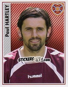Cromo Paul Hartley - Scottish Premier League 2006-2007 - Panini