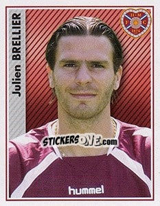 Cromo Julien Brellier - Scottish Premier League 2006-2007 - Panini
