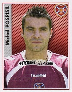 Sticker Michal Pospisil - Scottish Premier League 2006-2007 - Panini
