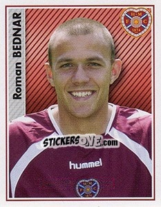 Cromo Roman Bednar - Scottish Premier League 2006-2007 - Panini