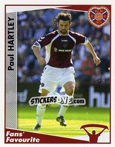 Sticker Paul Hartley - Scottish Premier League 2006-2007 n. 204 - Panini