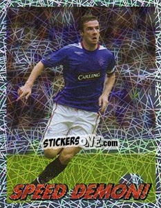 Sticker Speed Demon - Scottish Premier League 2006-2007 n. 209 - Panini
