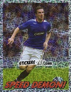 Cromo Speed Demon - Scottish Premier League 2006-2007 - Panini