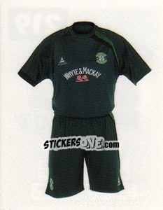 Sticker Away kit - Scottish Premier League 2006-2007 - Panini