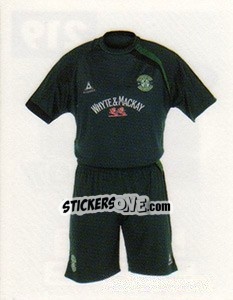 Sticker Away kit - Scottish Premier League 2006-2007 n. 219 - Panini