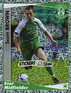 Sticker Scott Brown - Scottish Premier League 2006-2007 n. 221 - Panini