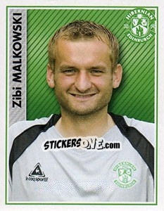 Figurina Zibi Malkowski - Scottish Premier League 2006-2007 - Panini