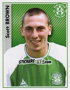 Sticker Scott Brown - Scottish Premier League 2006-2007 n. 232 - Panini