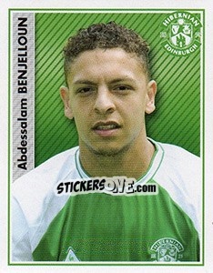 Cromo Abdessalam Benjelloun - Scottish Premier League 2006-2007 - Panini