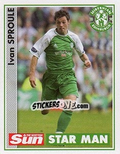 Cromo Ivan Sproule - Scottish Premier League 2006-2007 - Panini