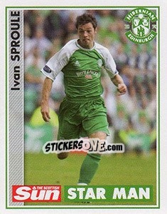 Figurina Ivan Sproule - Scottish Premier League 2006-2007 n. 241 - Panini