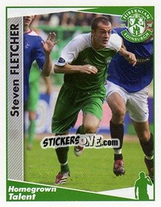 Cromo Steven Fletcher - Scottish Premier League 2006-2007 - Panini