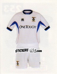 Cromo Away kit - Scottish Premier League 2006-2007 - Panini