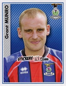 Sticker Grant Munro - Scottish Premier League 2006-2007 n. 262 - Panini