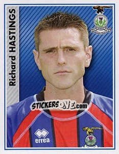 Sticker Richard Hastings - Scottish Premier League 2006-2007 n. 263 - Panini