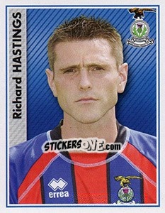 Cromo Richard Hastings - Scottish Premier League 2006-2007 - Panini