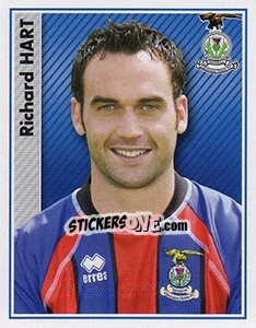 Sticker Richard Hart - Scottish Premier League 2006-2007 n. 267 - Panini