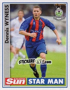 Cromo Dennis Wyness - Scottish Premier League 2006-2007 - Panini