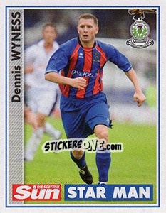 Sticker Dennis Wyness - Scottish Premier League 2006-2007 - Panini