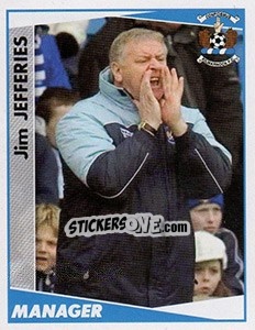 Sticker Jim Jeffries - Scottish Premier League 2006-2007 - Panini