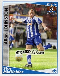 Figurina Allan Johnston - Scottish Premier League 2006-2007 n. 289 - Panini