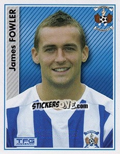 Sticker James Fowler - Scottish Premier League 2006-2007 - Panini