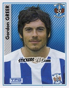 Sticker Gordon Greer - Scottish Premier League 2006-2007 - Panini